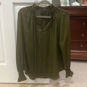 Olive Green Women's Top